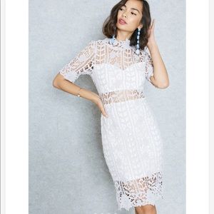 Soieblu lilac lace dress